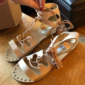 New Steve Madden tie up sandals